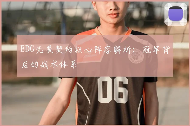 EDG无畏契约核心阵容解析：冠军背后的战术体系